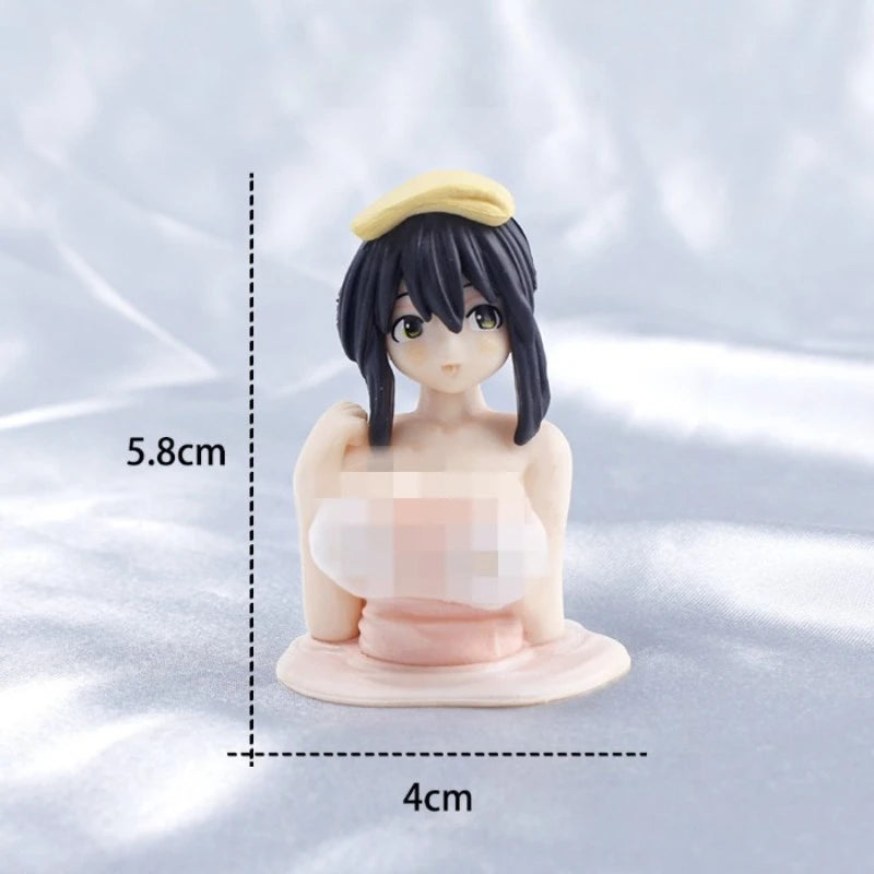 Shaking Chest Girls Car Dashboard Decorations Sexy Cute Dolls Plump Shape Car Interior Accessories Motorcycle Bike Decor