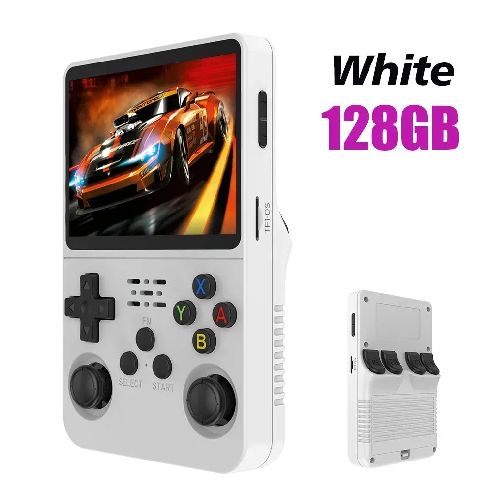 BOYHOM 256G/128G/64G R36S ARKOS 2.0 Retro Handheld Game Console 3.5'' IPS screen,Portable Pocket Game Player for children gift
