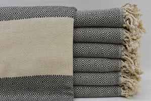 Handwoven Peshmetal Towel 70x40" | Sofa Blanket | Yoga Towel | Wedding Blankets | Baby Blanket | Beach Towel | Scarf made from 100% Turkish Cotton-0