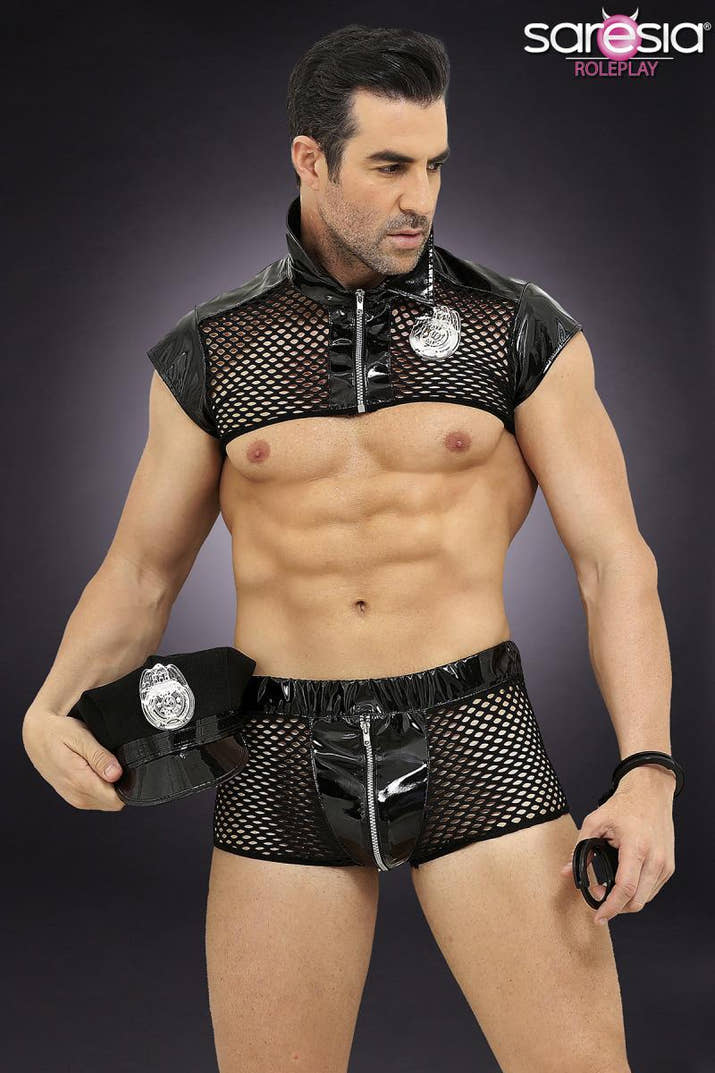 Polizisten Kostüm 18281 - S/L-3