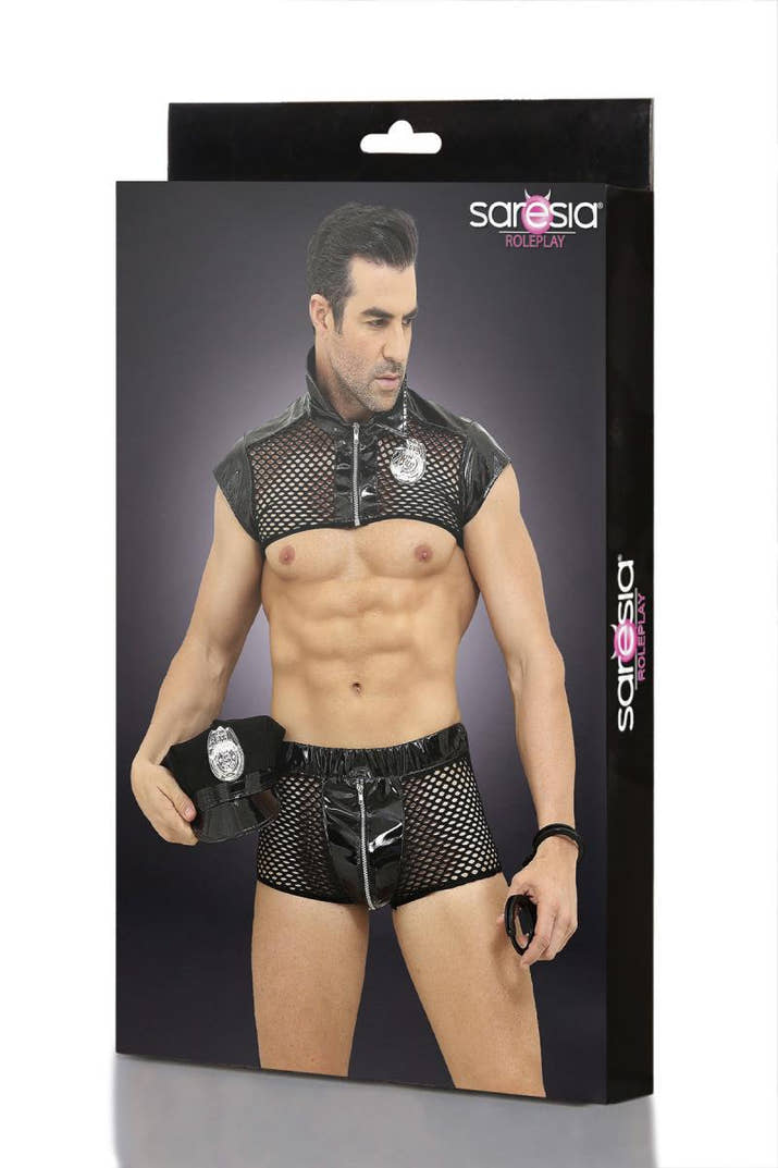 Polizisten Kostüm 18281 - S/L-5