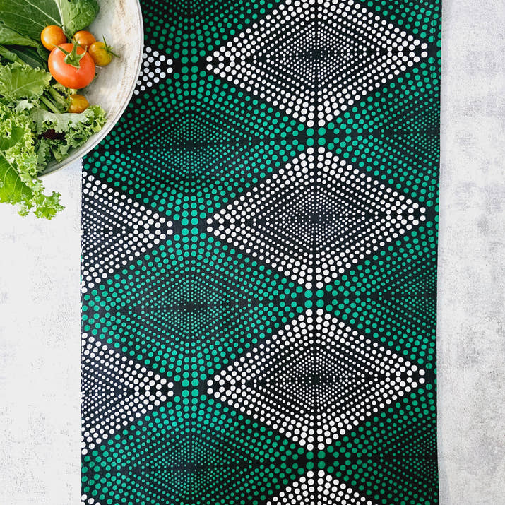 Handmade Table Runner 160x35cm | 180x35 | 200x35cm | African Print 