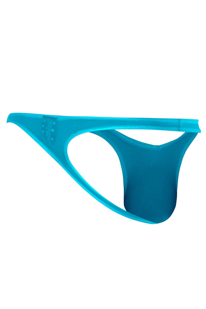 türkiser Low Rise Bulge String Netz C4MSPXBUL02 GLOW - XL-1