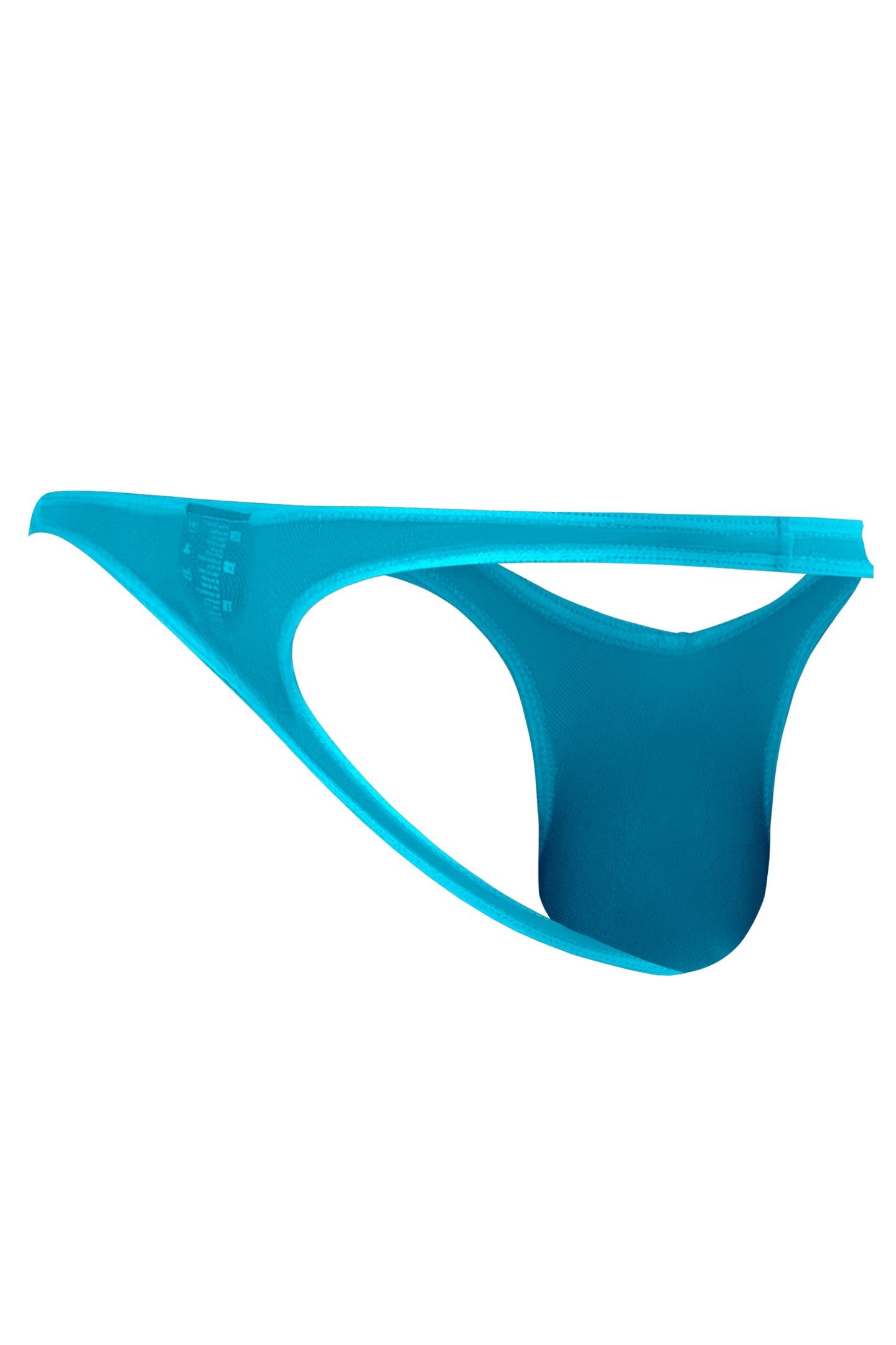 türkiser Low Rise Bulge String Netz C4MSPXBUL02 GLOW - XL-1