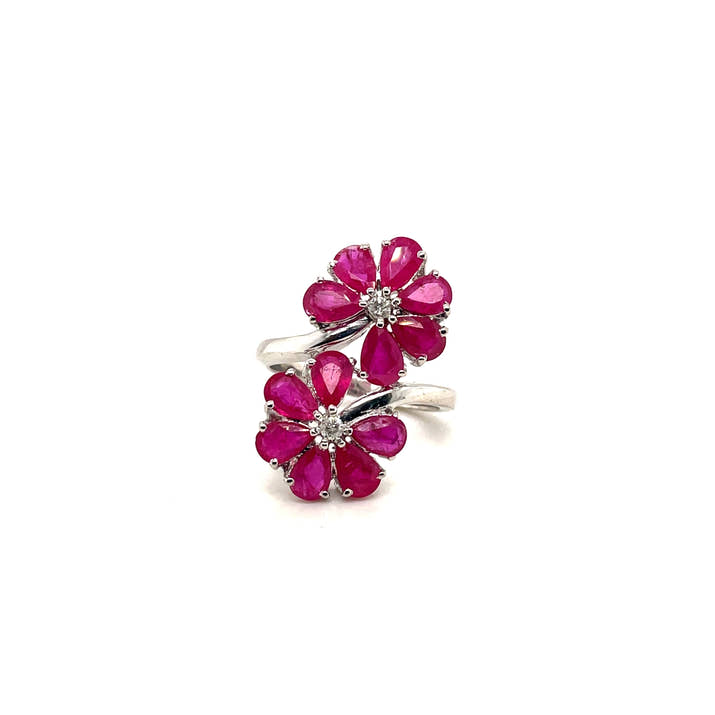 Sapphire Ring in .925 Sterling Silver - KSR 18191-2