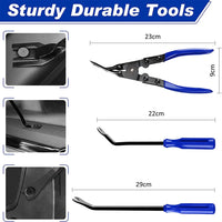43pcs Hand Tool Set Pry Disassembly Tool Interior Door Clip Panel Trim Dashboard Removal Tool Kit Auto Car Opening Repair Tool