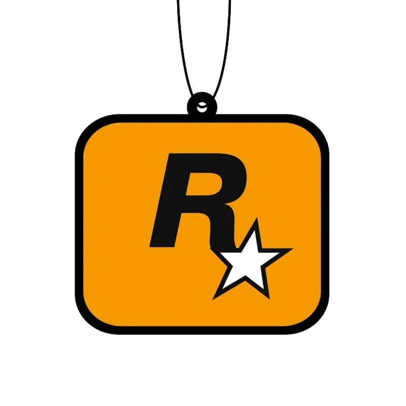 Car Aromatherapy Rockstar Pendant Car Decoration Accessories, Interior Automobiles Home Aromatherapy Essential Oil Hanging Decor