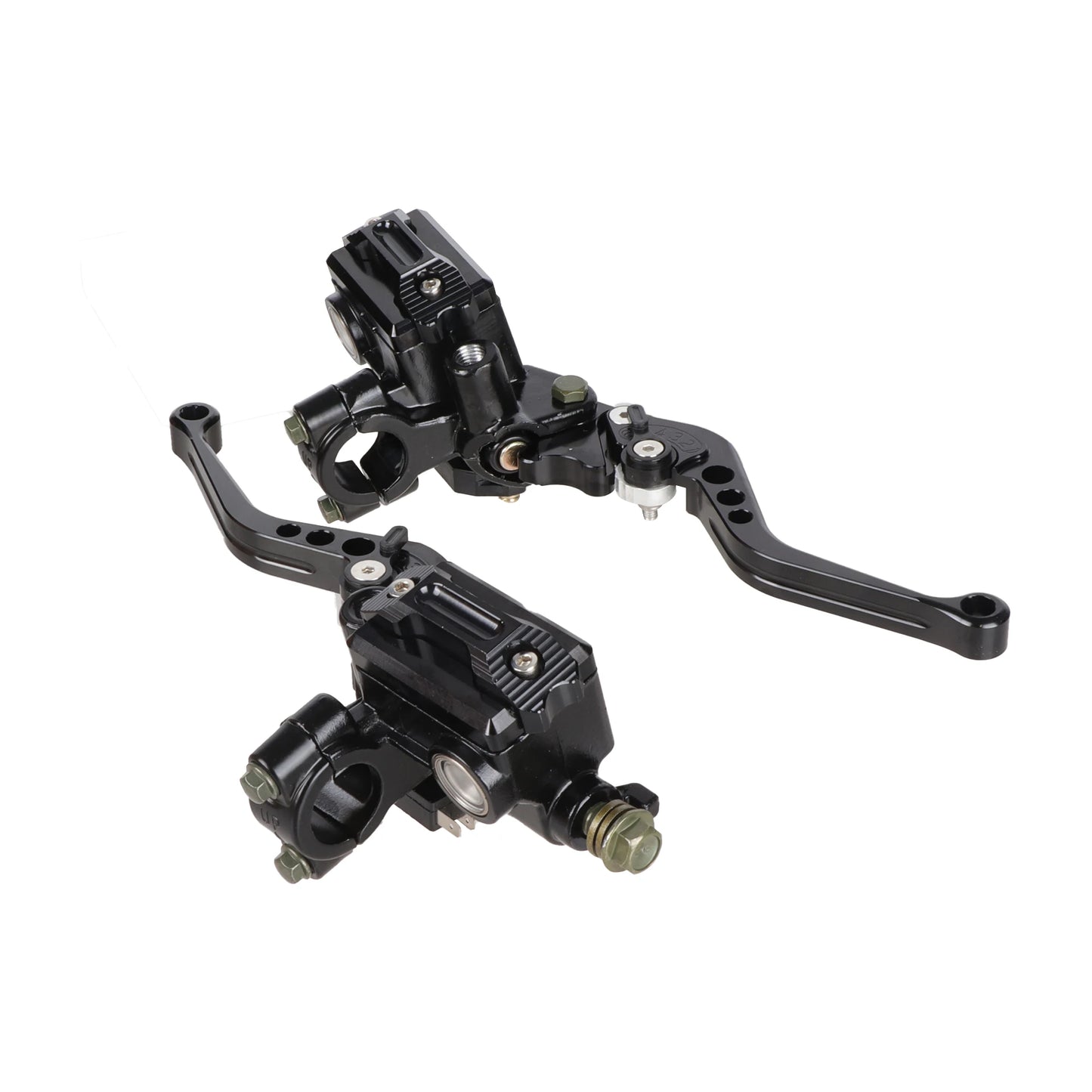 For Yamaha Honda Kawasaki Motorcycle Universal 22mm Handlebar Master Cylinder Levers Handle Hydraulic Brake Pump Clutch CNC