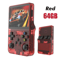 BOYHOM 256G/128G/64G R36S ARKOS 2.0 Retro Handheld Game Console 3.5'' IPS screen,Portable Pocket Game Player for  children gift