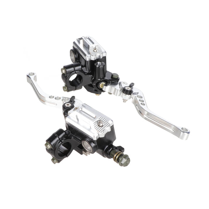 For Yamaha Honda Kawasaki Motorcycle Universal 22mm Handlebar Master Cylinder Levers Handle Hydraulic Brake Pump Clutch CNC