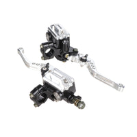 For Yamaha Honda Kawasaki Motorcycle Universal 22mm Handlebar Master Cylinder Levers Handle Hydraulic Brake Pump Clutch CNC