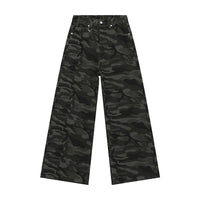 IEFB Summer Men's Denim Pants Old Blue Washed Male Jeans Straight Casual Menwear Loose Wide Leg Trousers New Fashion 9C354