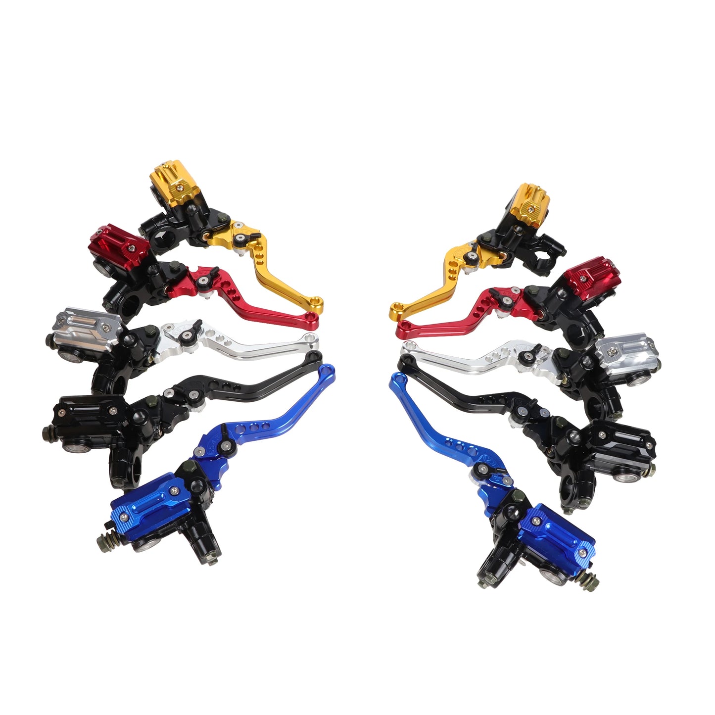 For Yamaha Honda Kawasaki Motorcycle Universal 22mm Handlebar Master Cylinder Levers Handle Hydraulic Brake Pump Clutch CNC