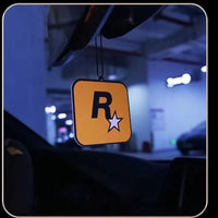 Car Aromatherapy Rockstar Pendant Car Decoration Accessories, Interior Automobiles Home Aromatherapy Essential Oil Hanging Decor
