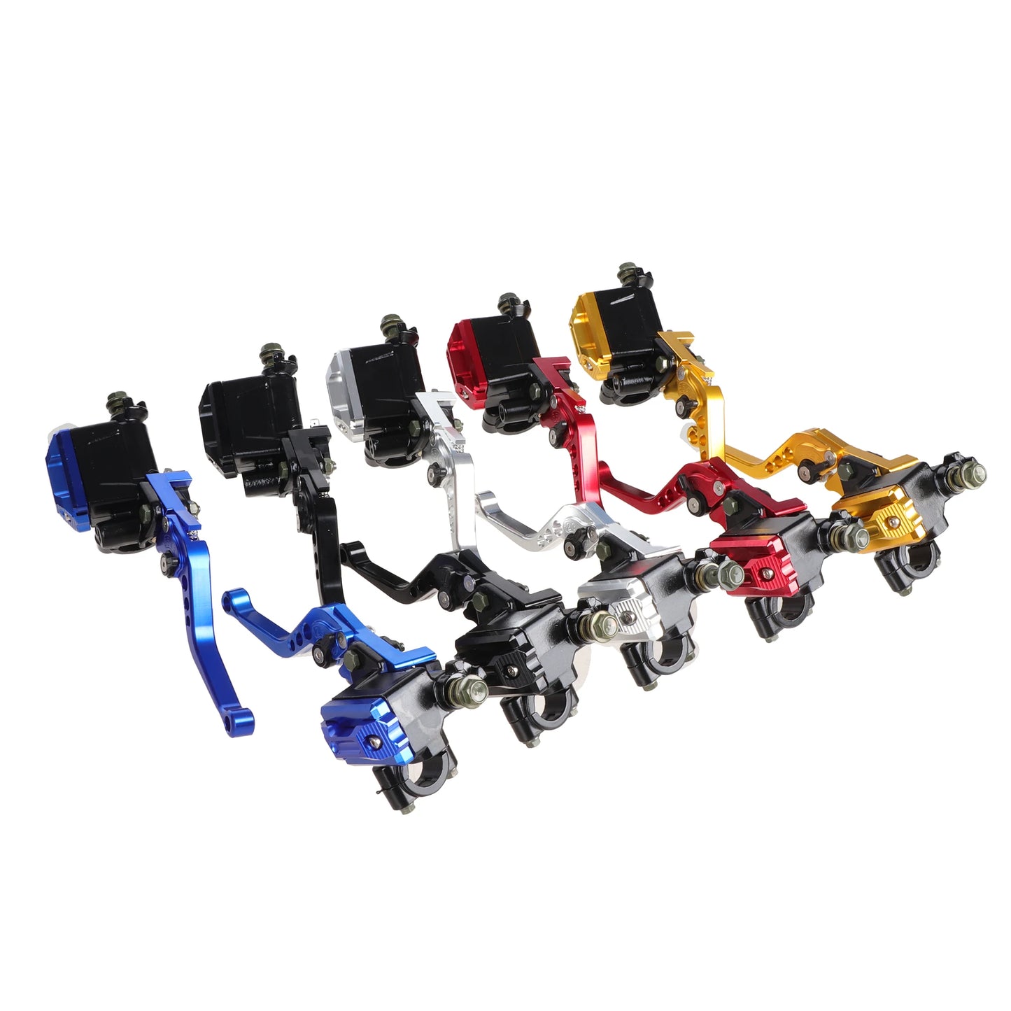 For Yamaha Honda Kawasaki Motorcycle Universal 22mm Handlebar Master Cylinder Levers Handle Hydraulic Brake Pump Clutch CNC