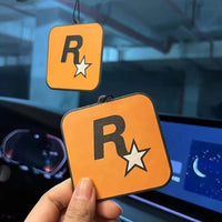 Car Aromatherapy Rockstar Pendant Car Decoration Accessories, Interior Automobiles Home Aromatherapy Essential Oil Hanging Decor