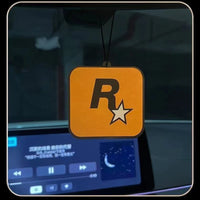 Car Aromatherapy Rockstar Pendant Car Decoration Accessories, Interior Automobiles Home Aromatherapy Essential Oil Hanging Decor