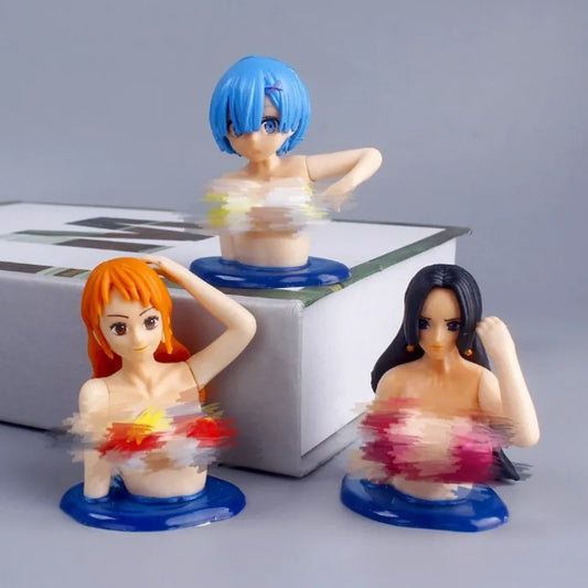 Shaking Chest Girls Car Dashboard Decorations Sexy Cute Dolls Plump Shape Car Interior Accessories Motorcycle Bike Decor