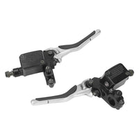 2Pcs Motorcycle Left Right Side Clutch Brake Handle Levers M10 Rearview Mirror Mounting Base For Yamaha YQ50 Aerox 1997-2013