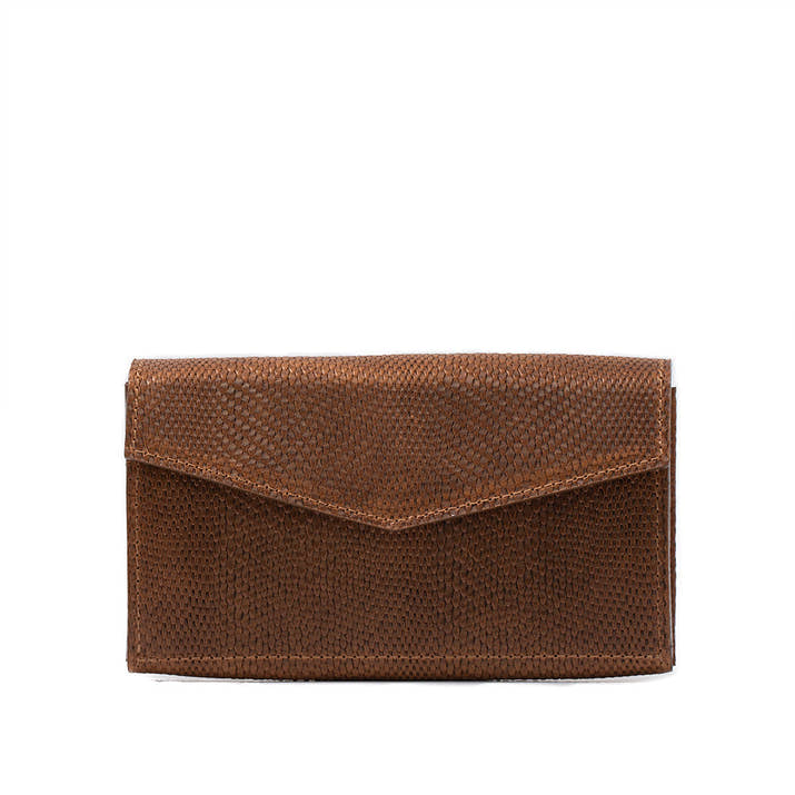 Leather AirTag Long Flap Wallet-15