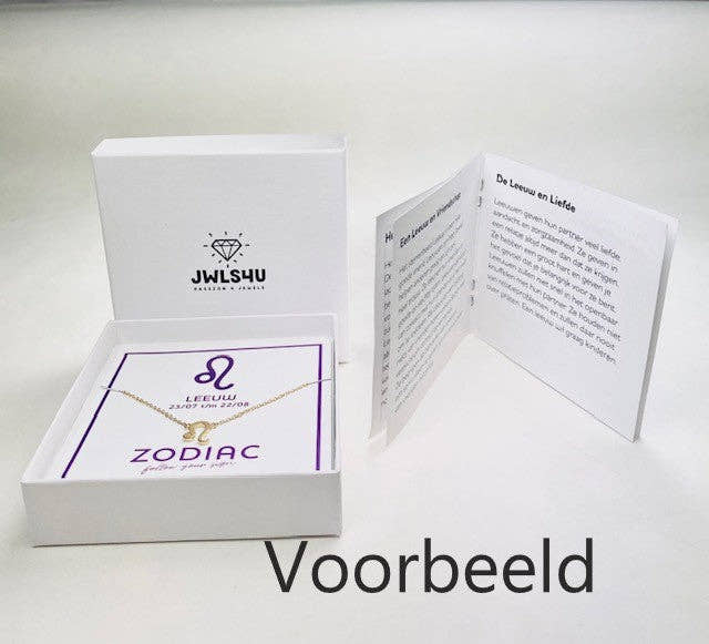 Stier Ketting Zilver Zodiac ZN005S-1