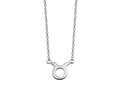 Stier Ketting Zilver Zodiac ZN005S-0
