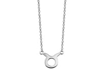 Stier Ketting Zilver Zodiac ZN005S-0
