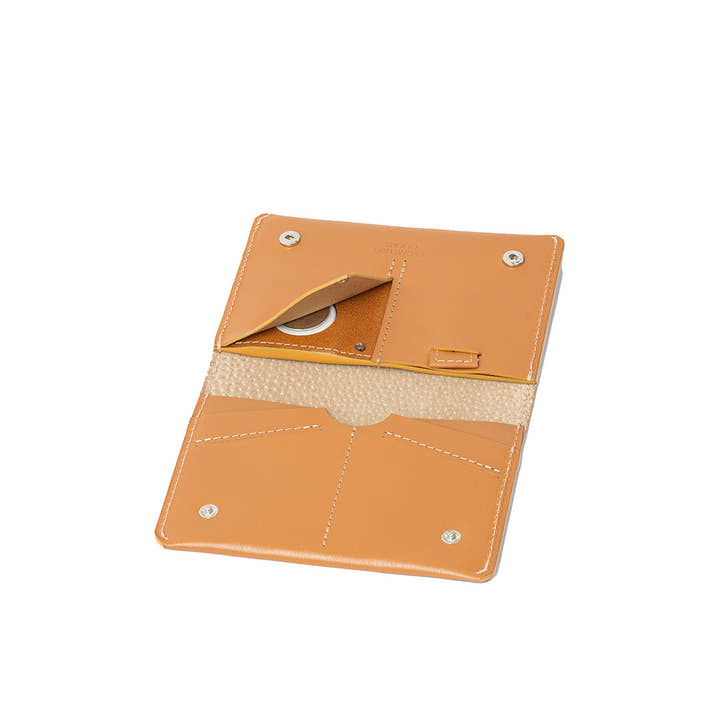 Leather AirTag Travel Wallet (OUTLET)-7