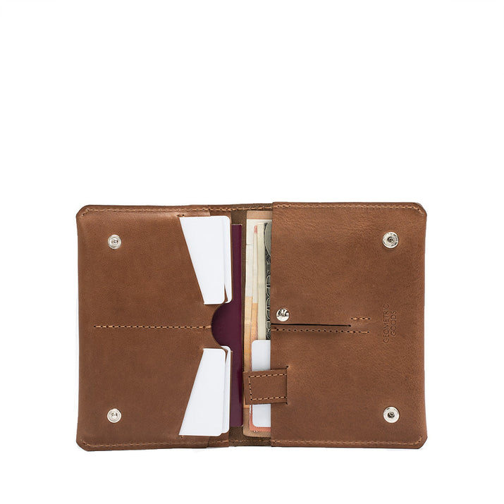 Leather AirTag Travel Wallet-1