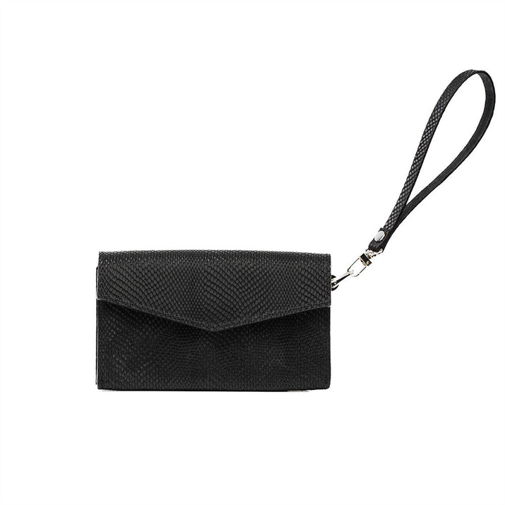 Leather AirTag Long Flap Wallet-4
